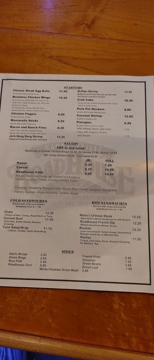 Hanoverville Road House Photo Menu 8