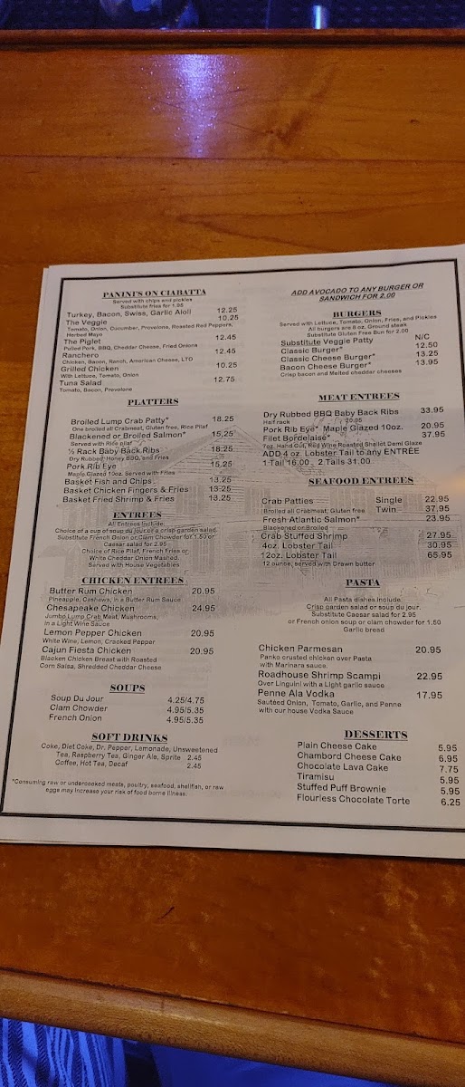 Hanoverville Road House Photo Menu 9