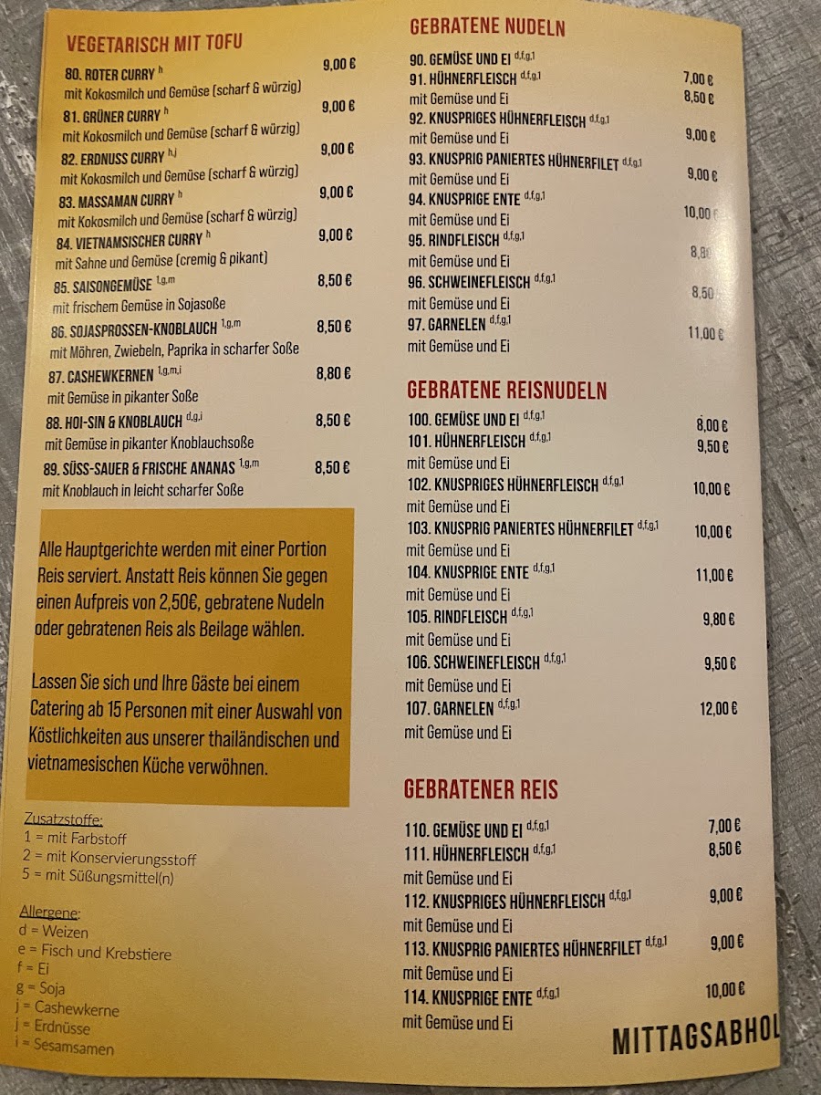 Mai Li Restaurant Photo Menu 4