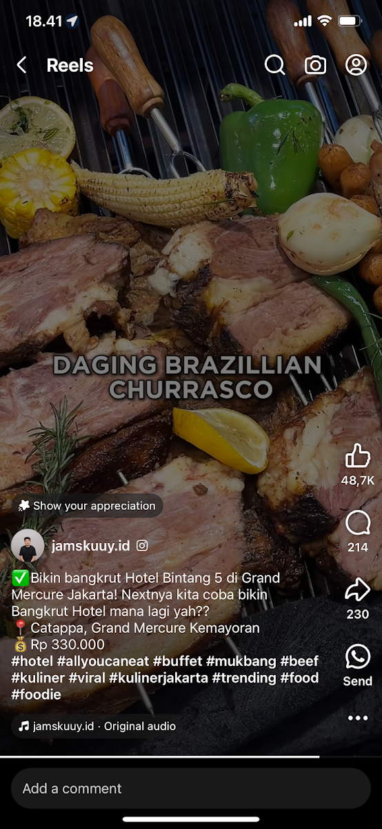 Catappa Restaurant Photo Menu 2