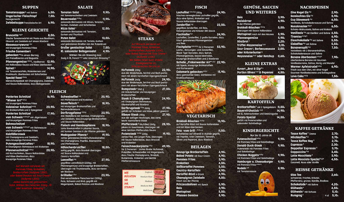 Restaurant Dorfkrug Schützenhof Photo Menu 1