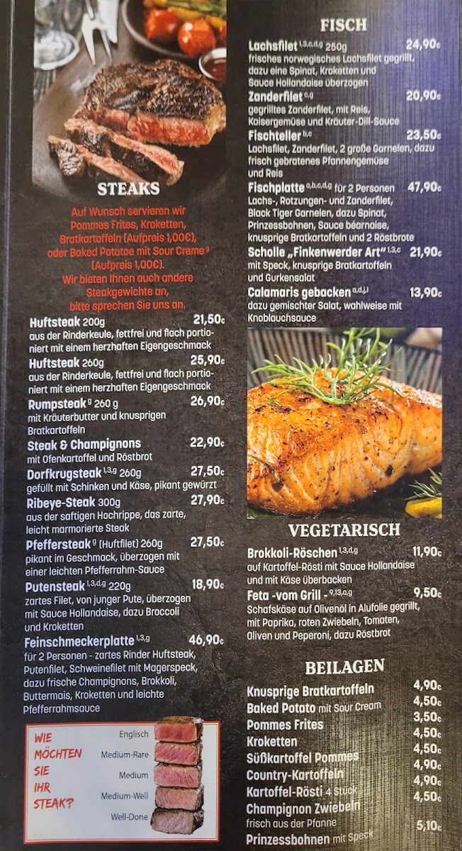 Restaurant Dorfkrug Schützenhof Photo Menu 8