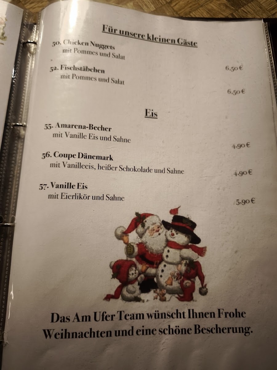 Restaurant Am Ufer Photo Menu 3