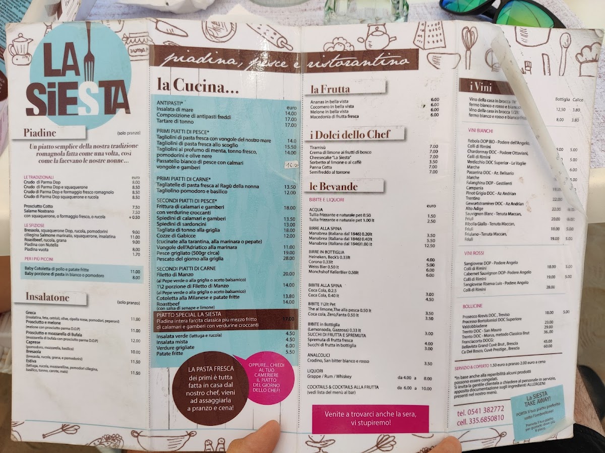 Ristorante La Siesta Photo Menu 3