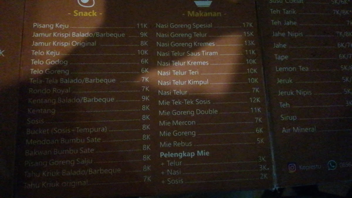 Kopi Estu Photo Menu 1