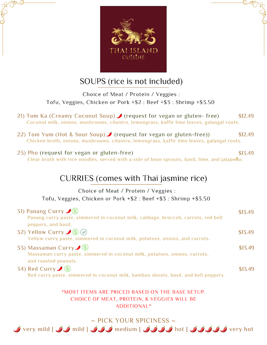 Thai Island Cuisine Photo Menu 6