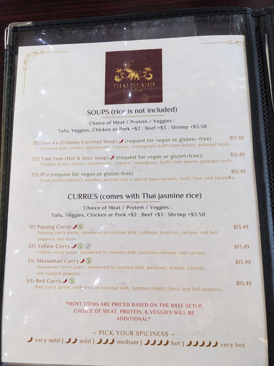 Thai Island Cuisine Photo Menu 8