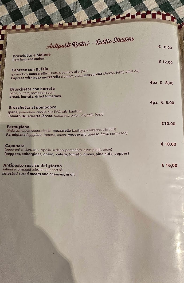 Da Lino Trattoria Sicilia Bedda Photo Menu 3