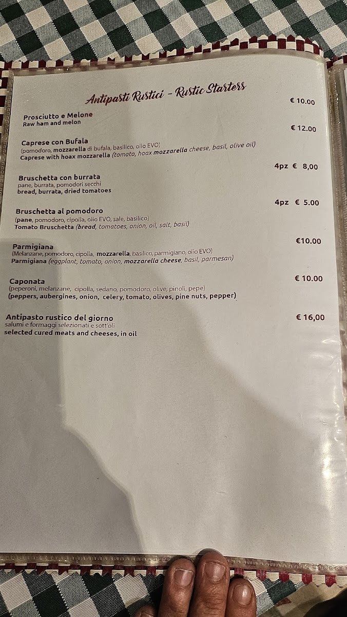 Da Lino Trattoria Sicilia Bedda Photo Menu 8