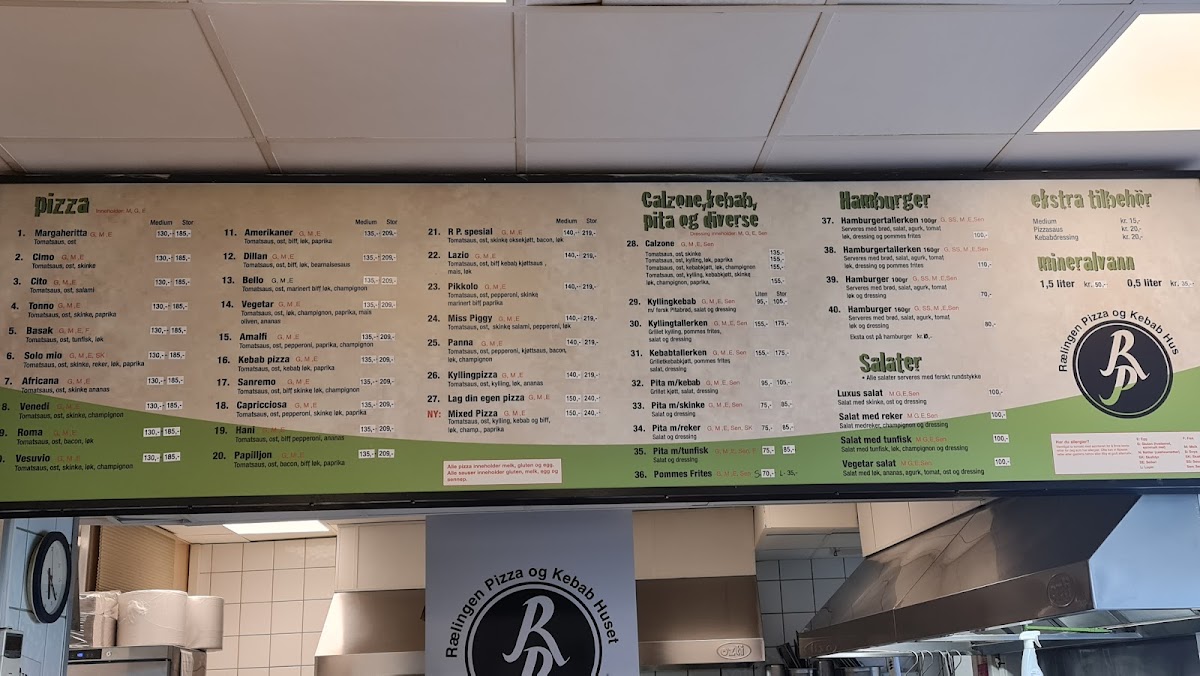 Rælingen pizza and Kebab Photo Menu 5