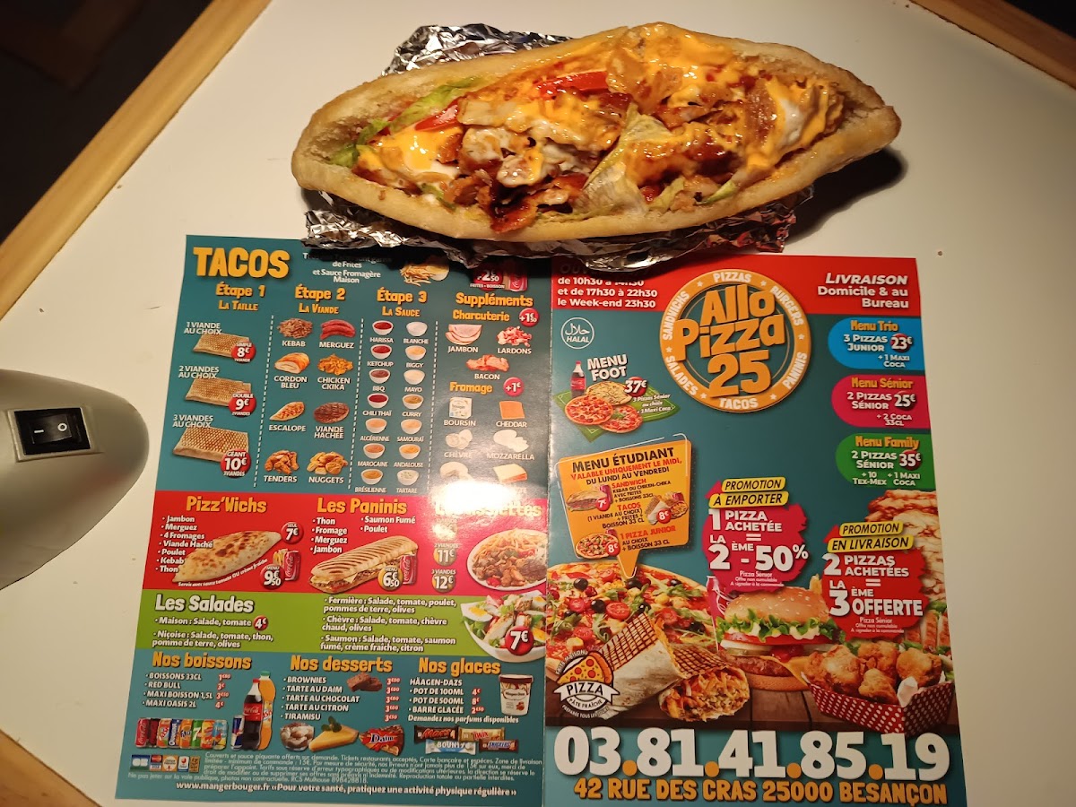 Allo Pizza 25 Photo Menu 4