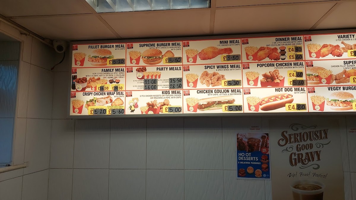 Chicken Hut Photo Menu 3