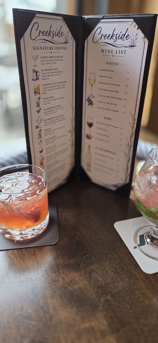 LLV’s Creekside Tavern Photo Menu 1