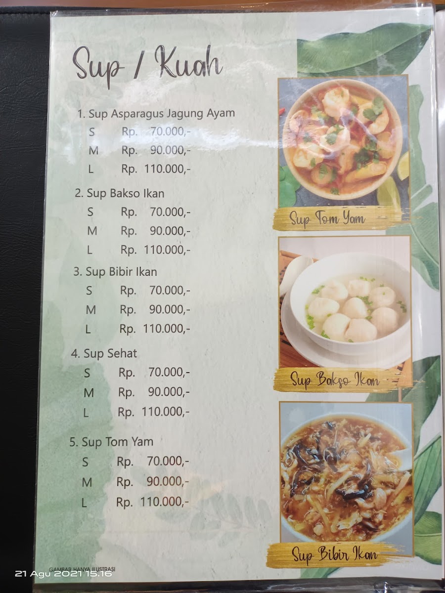 Teluk Ambon Beach Caffe & Resto Photo Menu 3