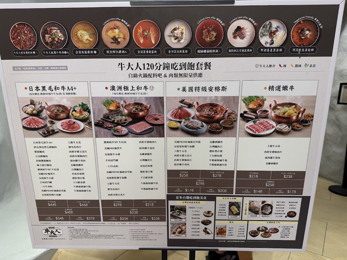 Masterbeef (Tsim Sha Tsui) Photo Menu 4
