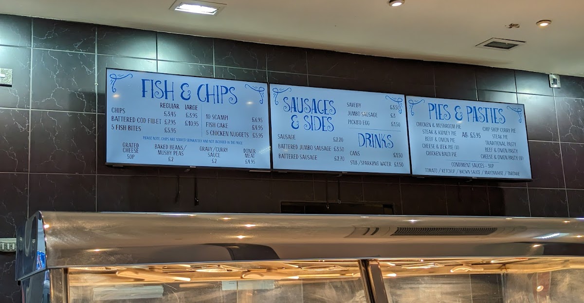 Bayside Pizzeria & Fish Bar Photo Menu 1