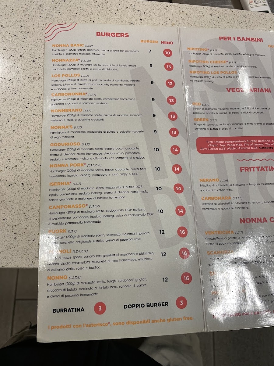 Nonna Burger & more Photo Menu 6