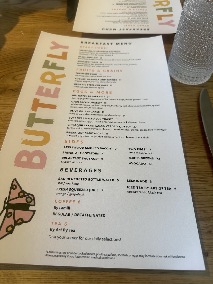 Butterfly Photo Menu 9