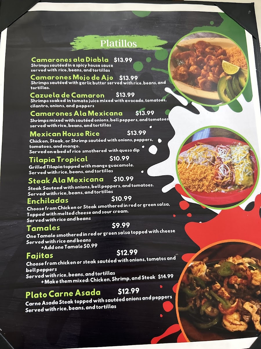 Guacamole Restaurant Photo Menu 3