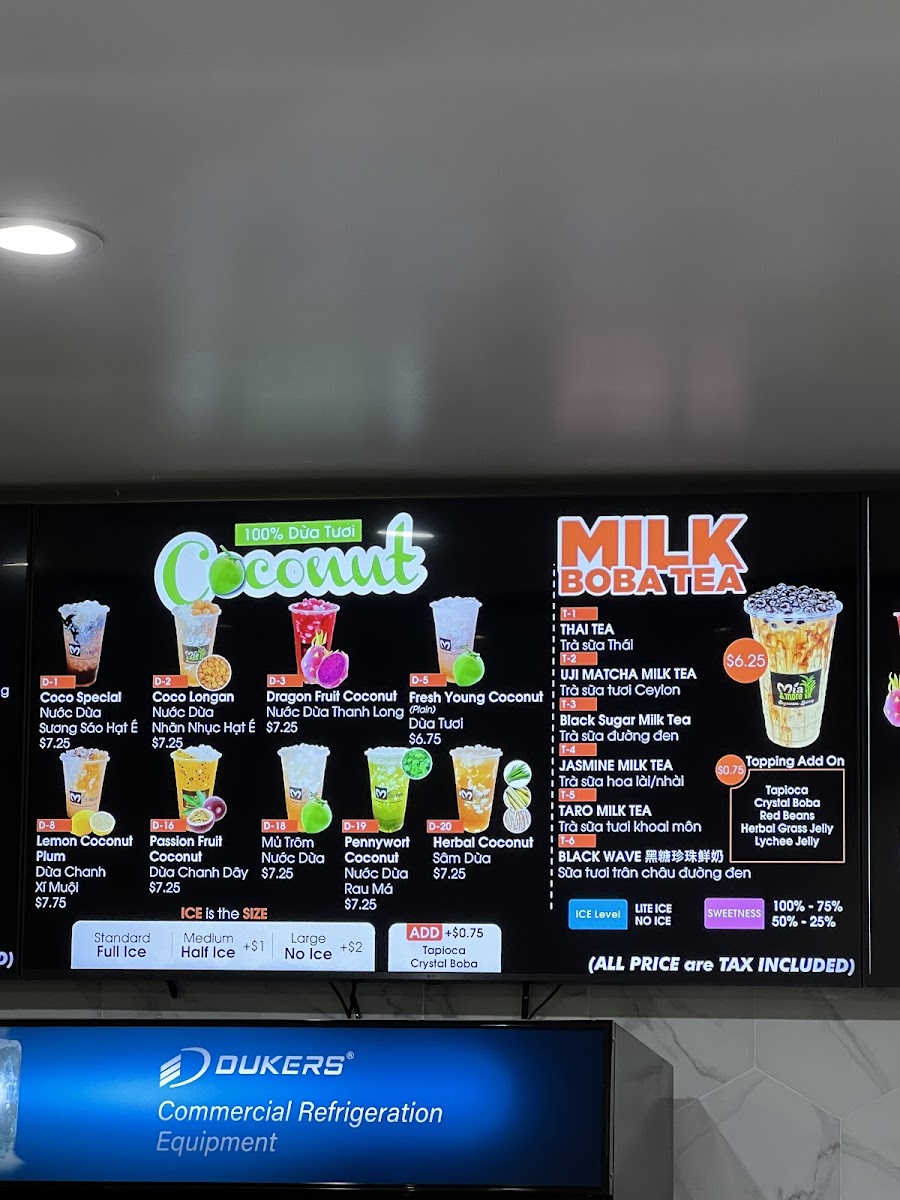 Mia & More Houston Photo Menu 9