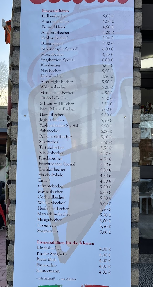Eiscafe Bella Italia Photo Menu 3