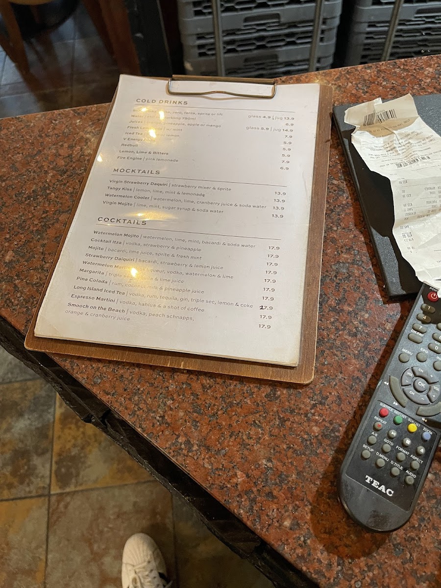 Itza Mezza Bar & Grill Photo Menu 1