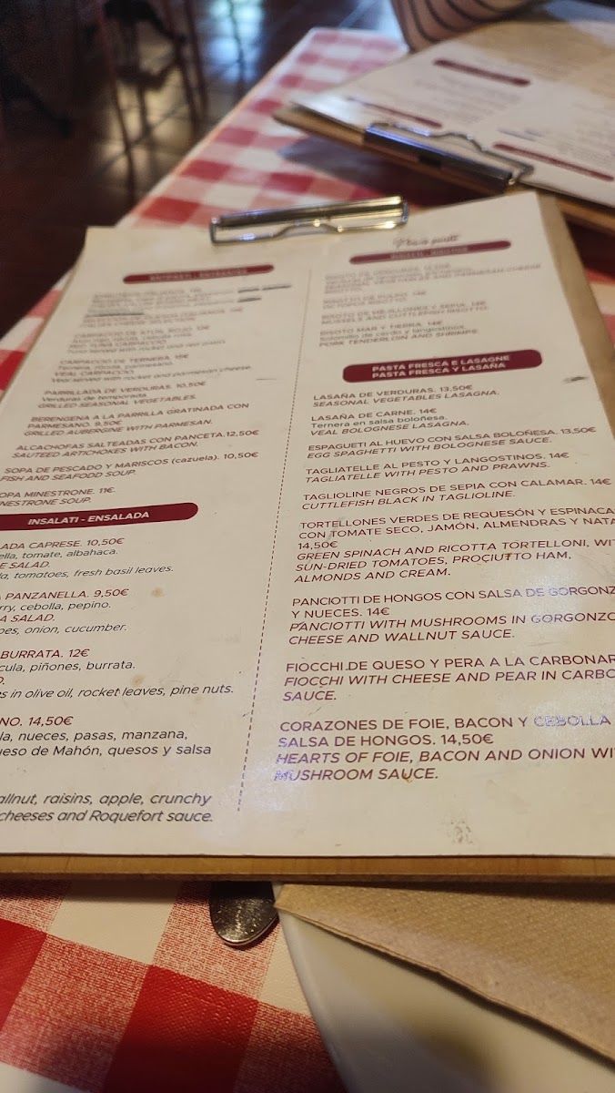 Trattoria Topolino Photo Menu 5
