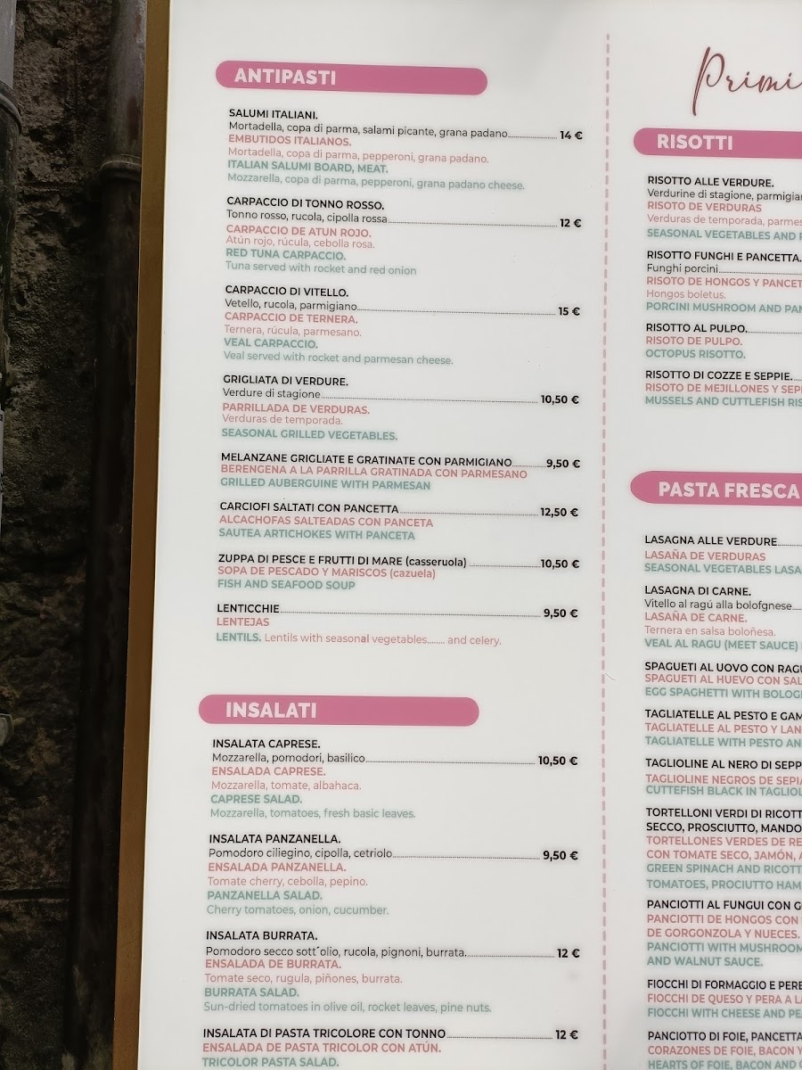 Trattoria Topolino Photo Menu 6