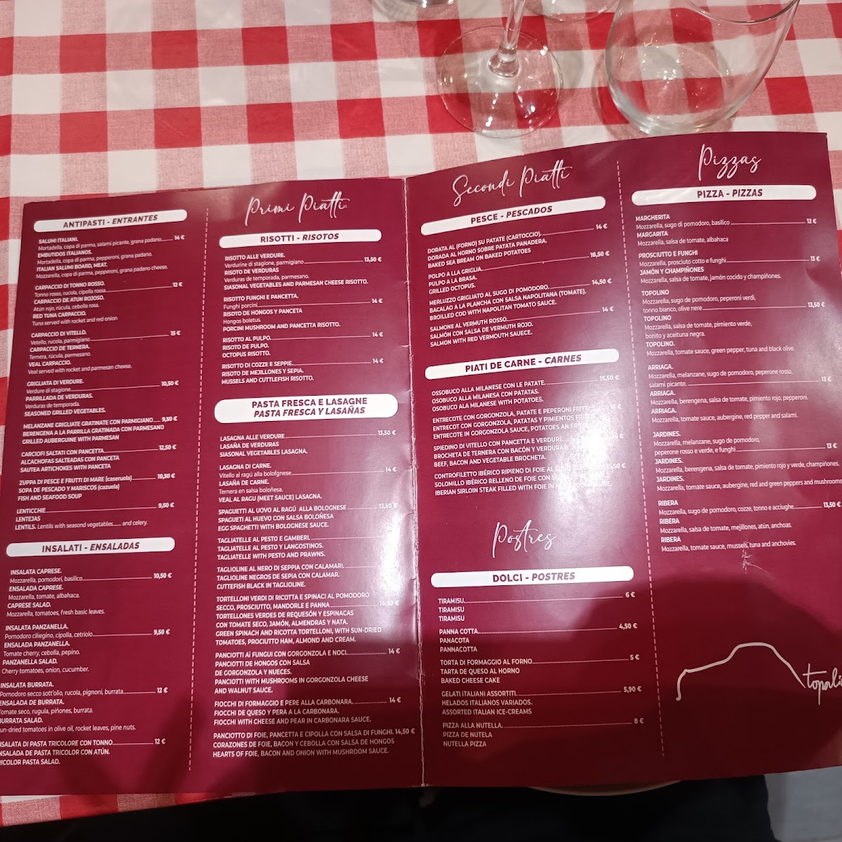 Trattoria Topolino Photo Menu 8