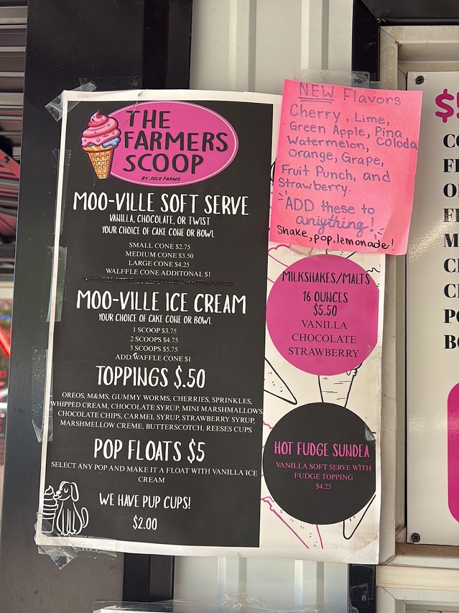 The Farmers Scoop Photo Menu 3