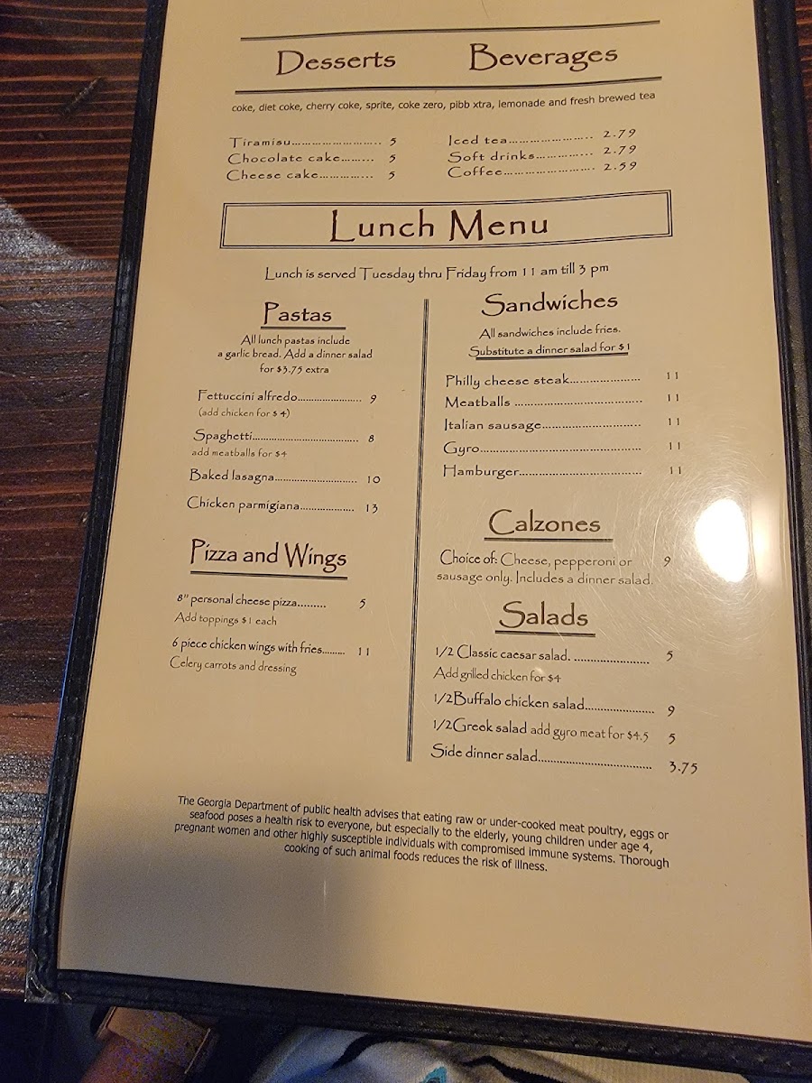 Chicago's Pizza Photo Menu 7