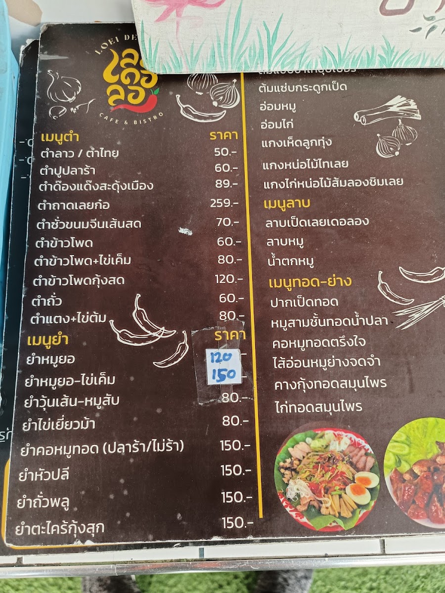 เลย เดอ ลอง- Loei De Long บ้านบึง ชลบุรี Photo Menu 2