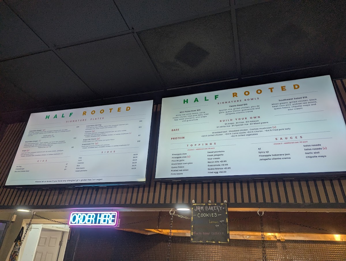 Half Rooted Photo Menu 7