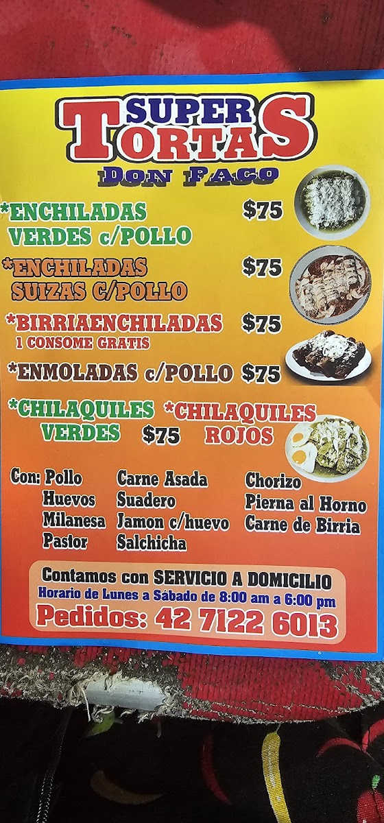 Tortas *Don Paco' Photo 2