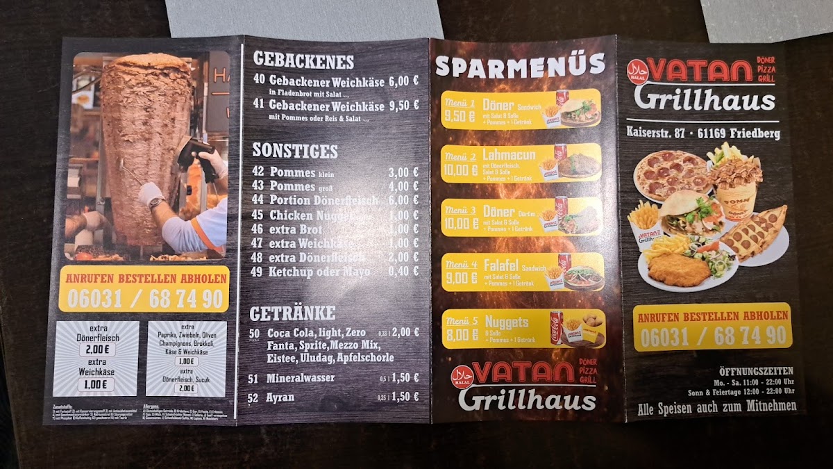Vatan Grillhaus Photo Menu 3