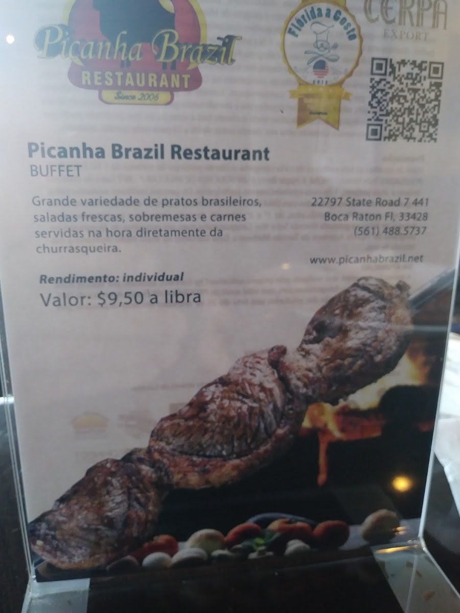 Picanha Brazil Photo Menu 2
