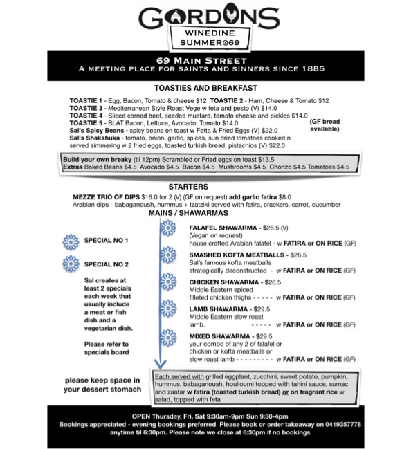 GordonS Photo Menu 2