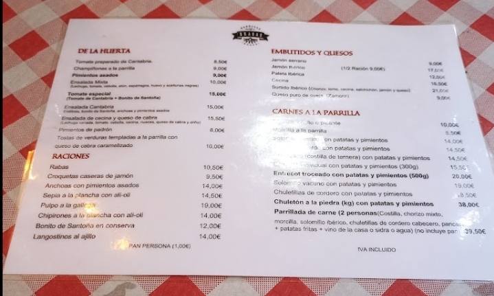 Parrilla Brasas Photo Menu 5