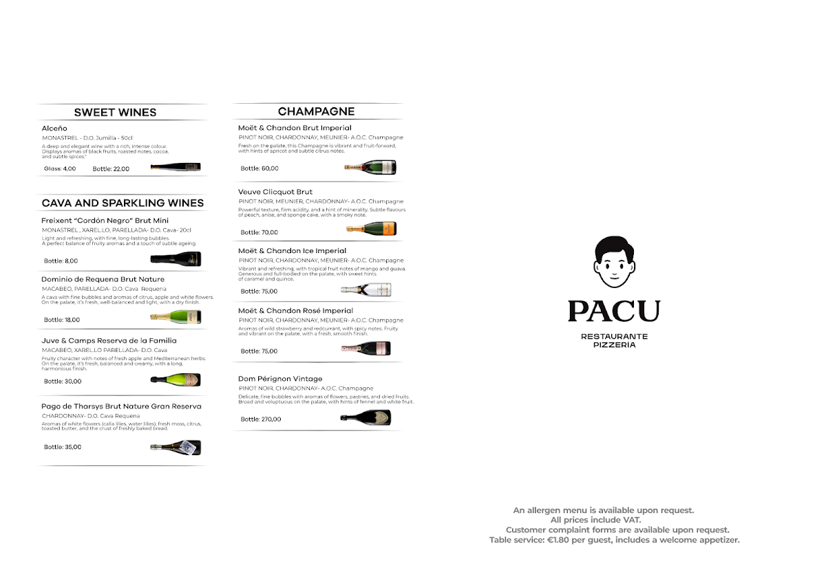 Pacu Restaurante Pizzería Photo Menu 7