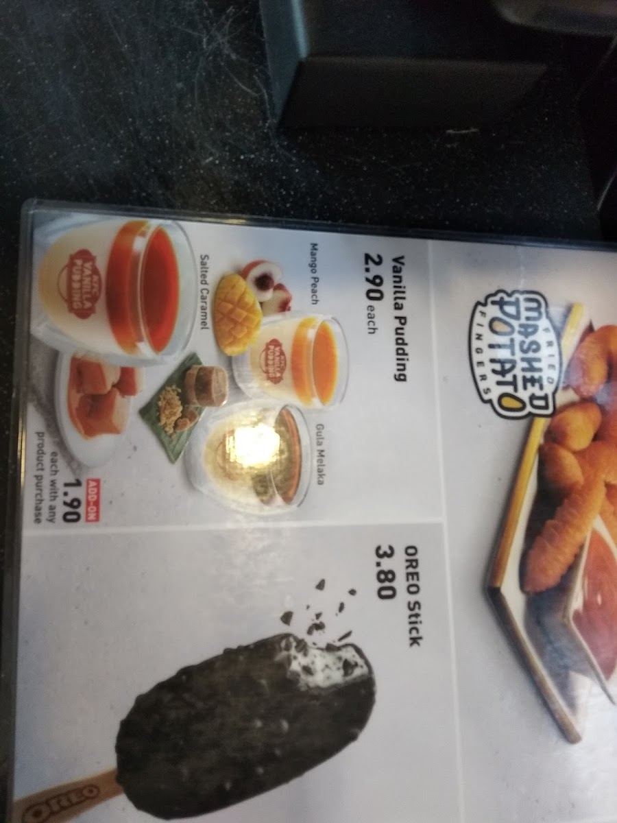 KFC Padang Serai Photo Menu 2