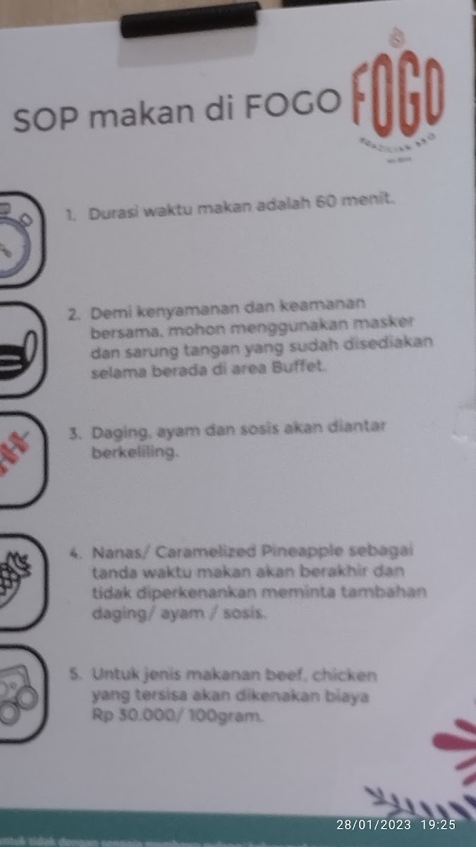 Fogo Bintaro Exchange Photo Menu 1