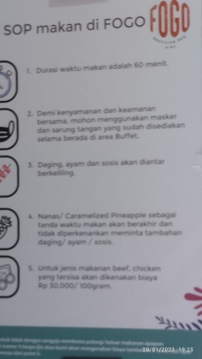 Fogo Bintaro Exchange Photo Menu 3