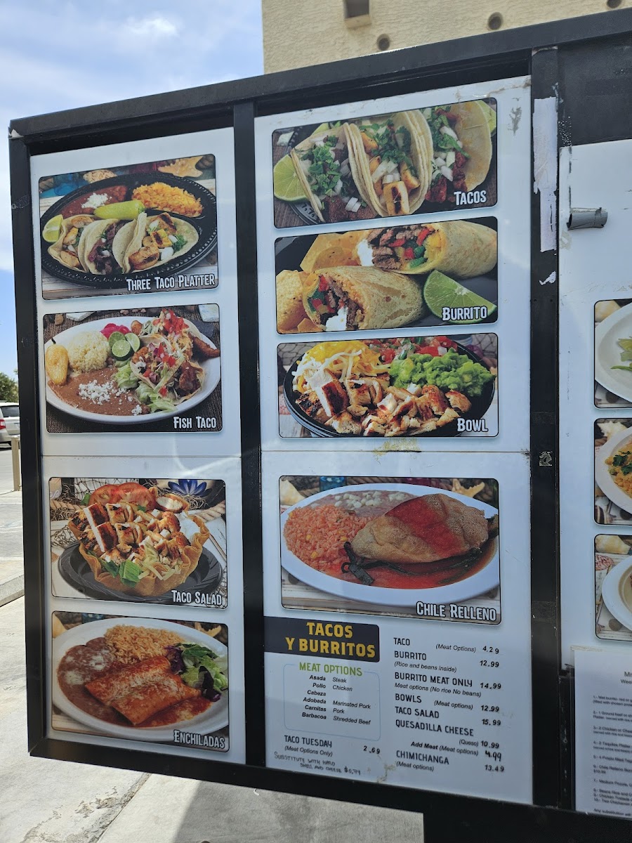 Mr. Baja Taqueria Photo Menu 3