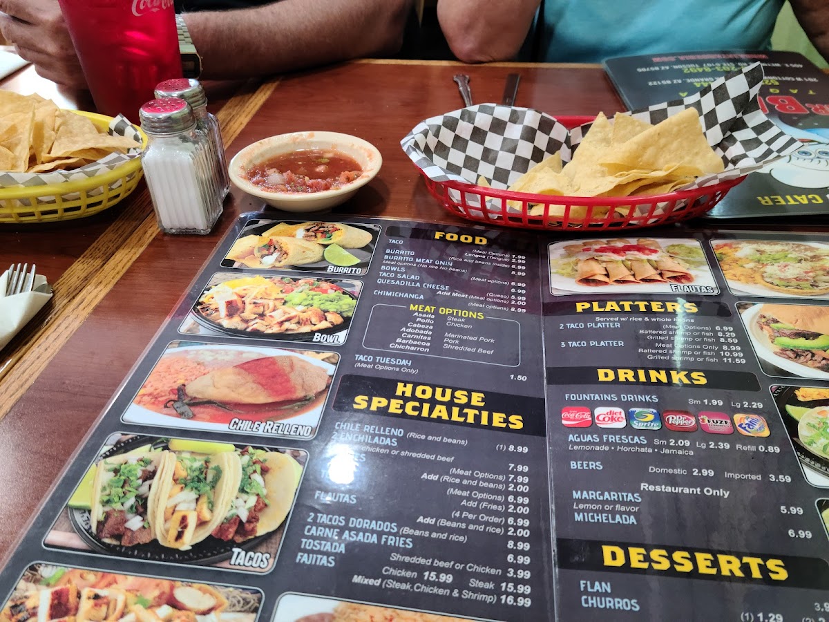 Mr. Baja Taqueria Photo Menu 8