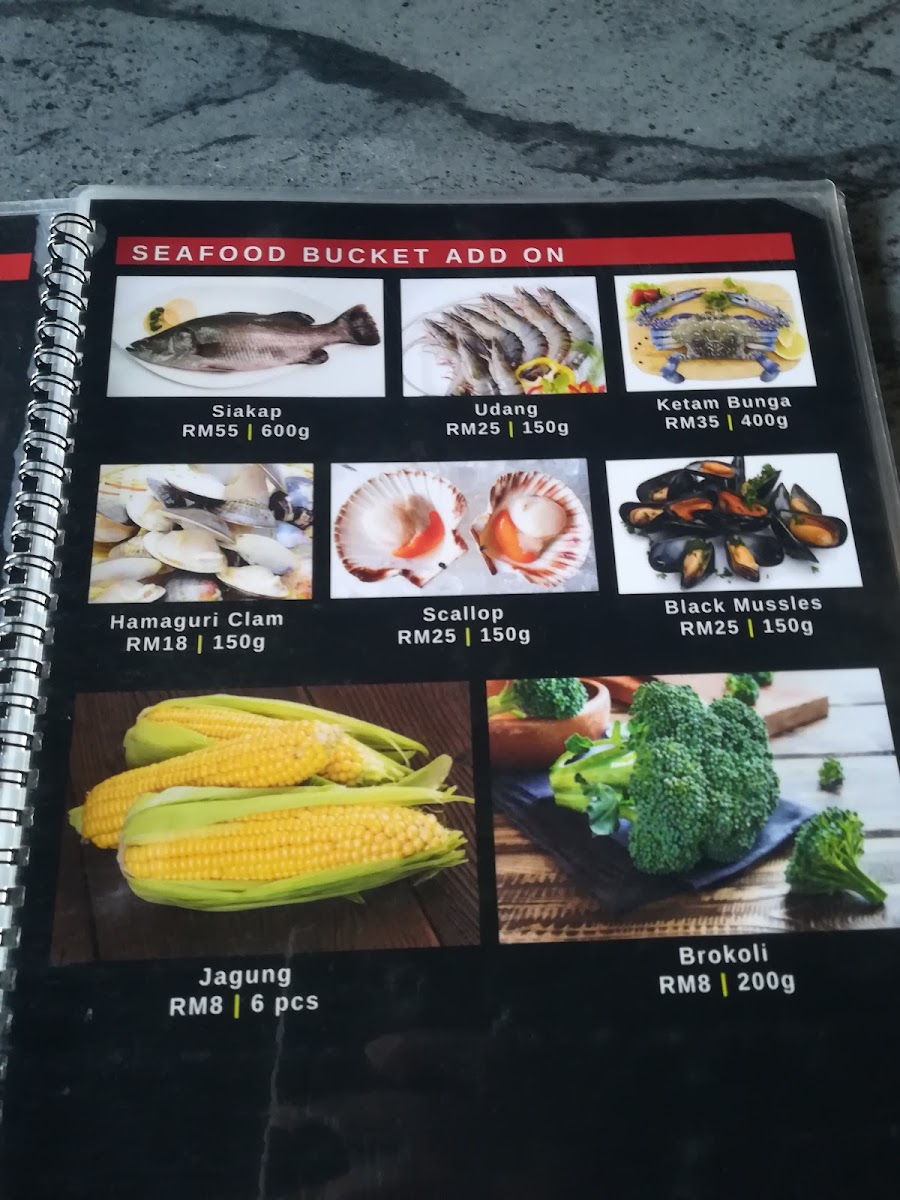 ZOMBIE Seafood Photo Menu 7