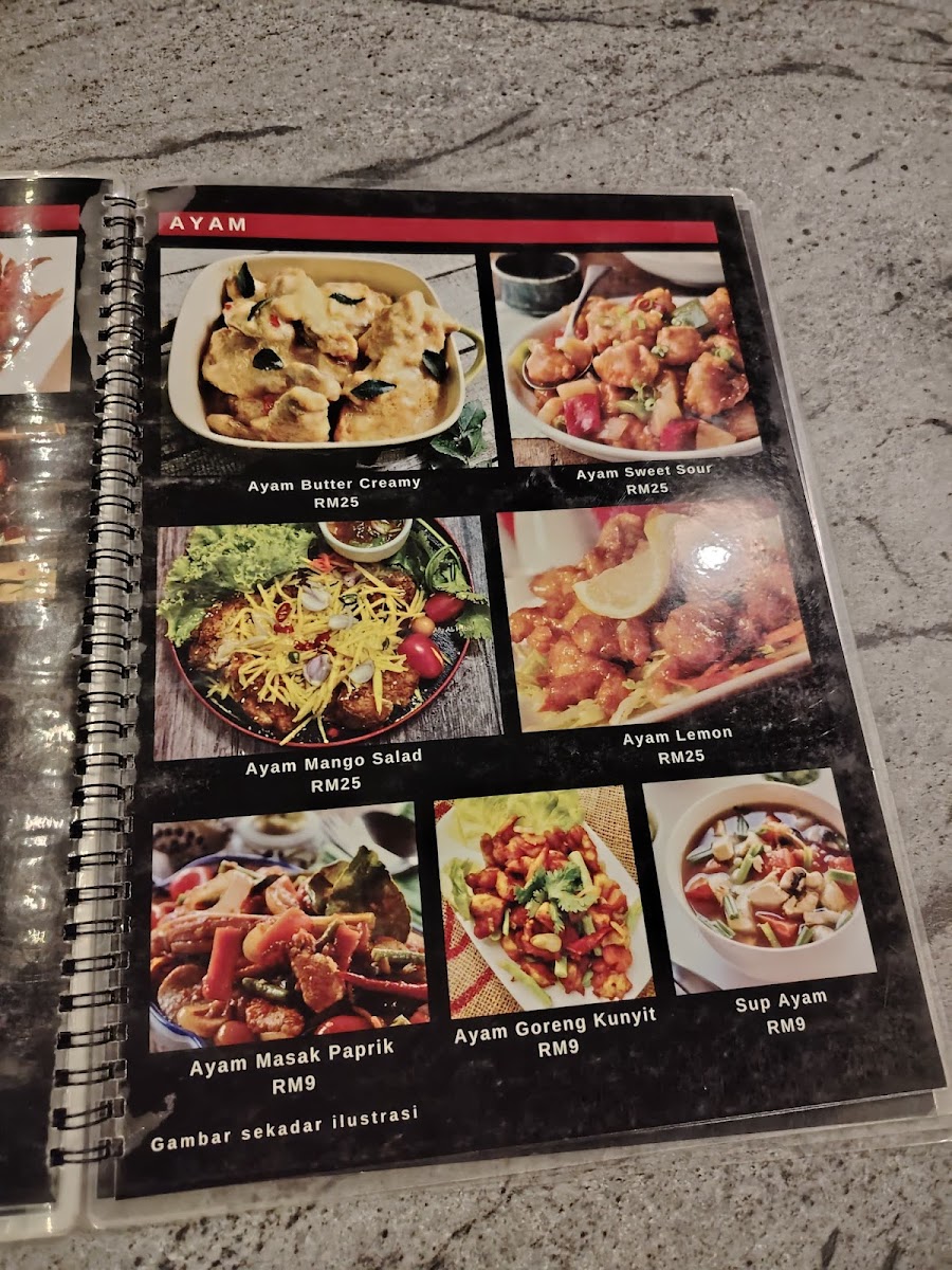 ZOMBIE Seafood Photo Menu 9