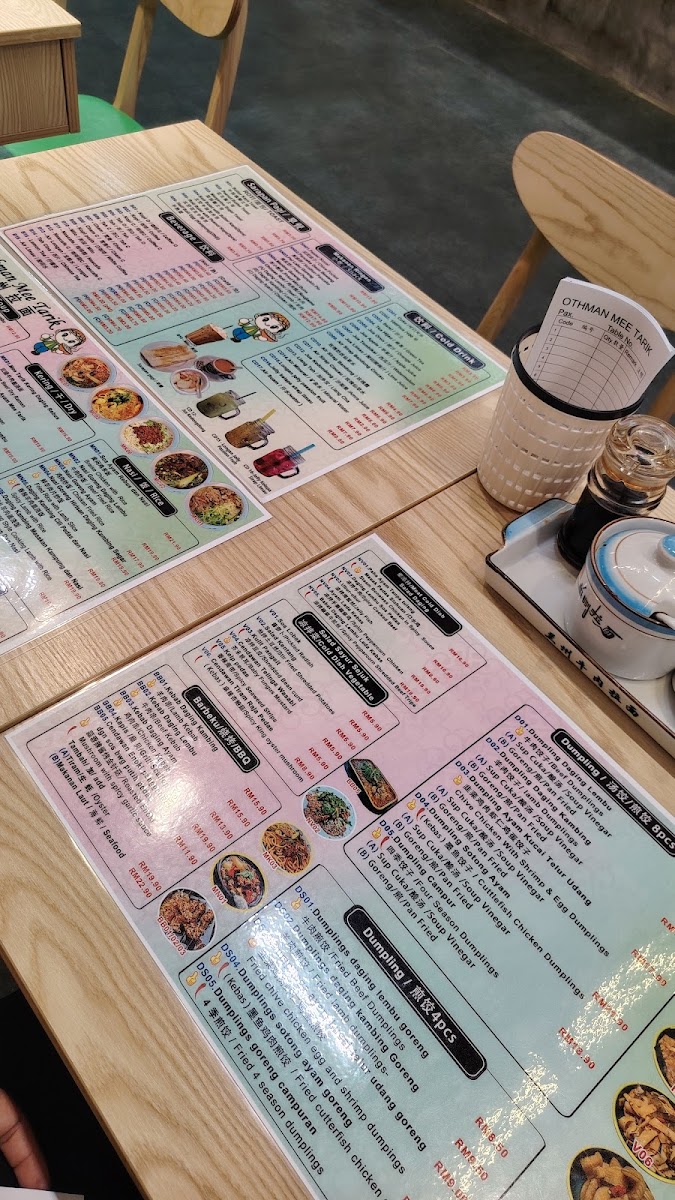 Othman Mee Tarik Photo Menu 9