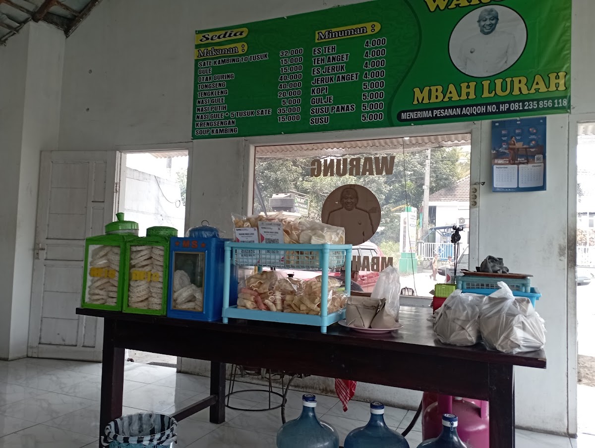 Warung Sate Kambing Mbah Lurah