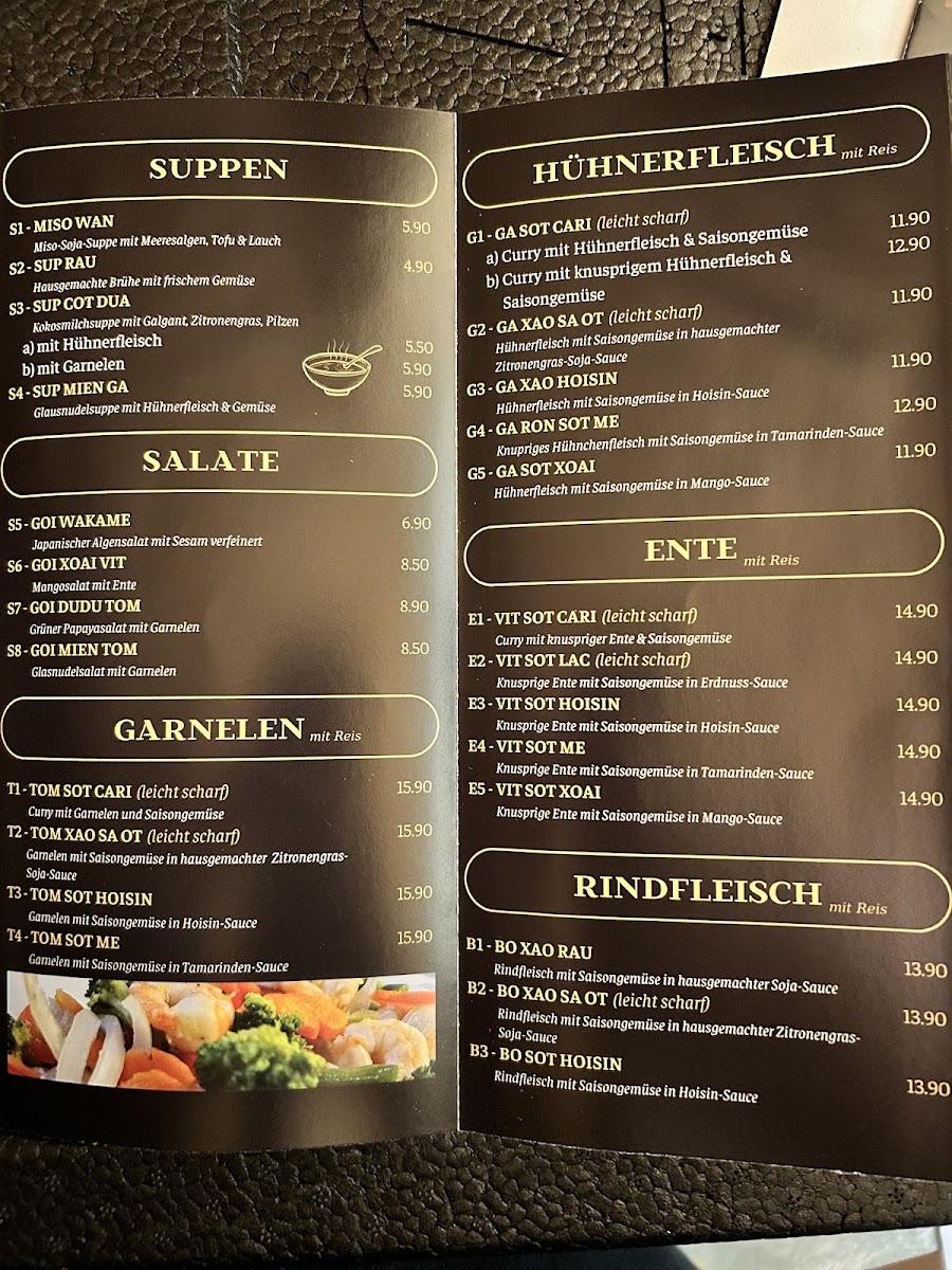 Restaurant MRS.BÉO Photo Menu 1