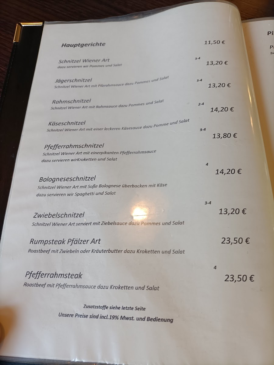 Malgorzata Zimmermann Gaststätte Bürgerhaus Photo Menu 2